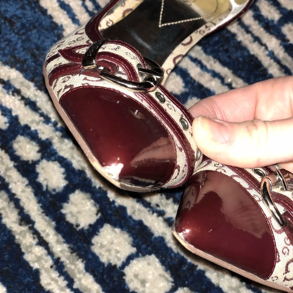 ❌SOLD❌ 🦋Pick 5/$25 items! Guess Patent & Fabric D’orsay - Picture 3 of 8